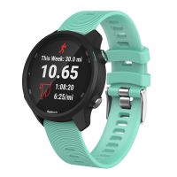 【✆HOT】 KDS MALL สายนาฬิกาข้อมือ20มม. สำหรับ Garmin Forerunner สร้อยข้อมือซิลิโคนสาย245สำหรับ Garmin Forerunner 245เมตร/Vivoactive3/Vivomove Accessories