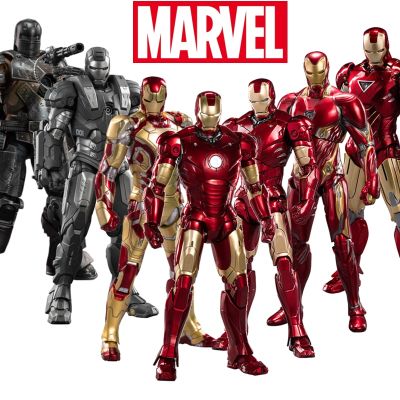 Original Zd Toys Iron Man Marvel Legends MK42 MK43 War Machine 1/10 MK50 MK2 MK3 MK4 MK5 MK6 MK7 Tony Stark Model Action Figure