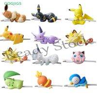 【Ready Stock】 ﹊﹉☎ B40 [GOGJIG5] Pokemon Pikachu USB Cable Bites Figures Eevee Data Cable Protective Cover UOO