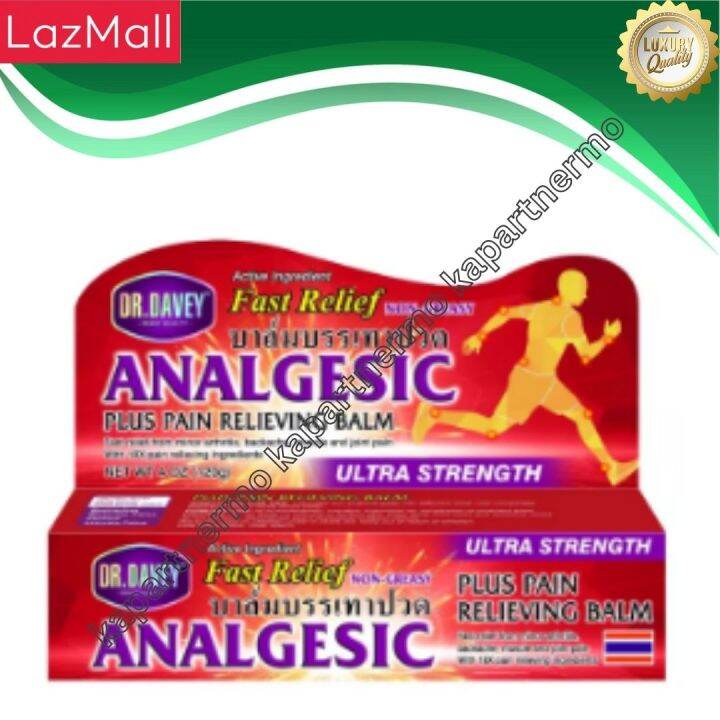 DR. DAVEY ANALGESIC Ultra Strength Plus | Pain Relieving Balm | (Pain ...