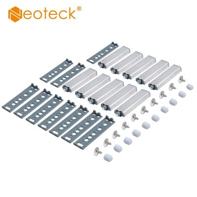 Neoteck 10 Pcs Cabinet Latch Door Drawer Push To Open System Damper Buffer Catch Kits Door Stop Accessories Cabinet Latch Door Door Hardware Locks Met