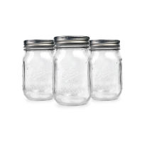 ?พร้อมส่ง ?ส่งไว ขวดโหล โหลแก้ว มีฝาปิด สูญญากาศ ล็อค 2 ชั้น Mason Jar (จุ 16 ออนซ์ 420มล) เก็บของแห้ง ถนอมอาหาร ใส่เครื่องดื่ม