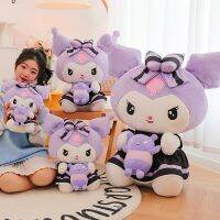 Sanrio ชุดของขวัญสำหรับเด็กผู้หญิง,ใหม่ตุ๊กตาหนานุ่มหมอนสำหรับนอนการ์ตูนอนิเมะตุ๊กตายัดอย่างนิ่ม Hiasan Kamar