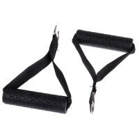 （A New Well Sell ） 1 Pair Gym Resistance Bands Handles Anti Slip Strengthetymachine Workout Equipment