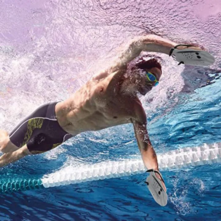 D.C Swim Hand Fins Kids Adults Swimming Hand bed Flippers Paddles