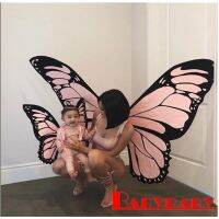 ❆❀✯Parent-Child Butterfly Wings Costume, Mom Girls Halloween Clothes