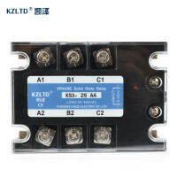 【✔In stock】 xianhuan59 Tsr-25aa รีเลย์3เฟสโซลิดสเตทรีเลย์25a 90-280V Ac ถึง30-480V Ac รีเลย์ควบคุมโมดูลรีเลย์ควบคุมรีเลย์มินิรีเลย์220V Ssr-25 W/พลาสติกคลุม