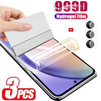 Pelicula a54 Film Hidrogel For samsung A54 A53 5G Screen Protector Samsung Galaxy A 54 A34 Hydrogel Film SamsungA54 Water gel Front+Camera Film A13 A2