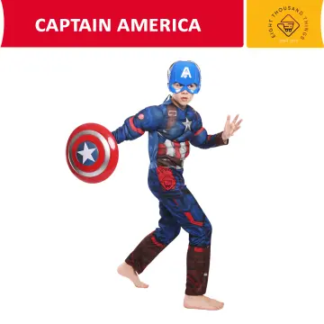 Shop Captain America Kids Costume online