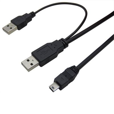 สาย Y USB 5pin สายต่อฮาร์ดิส (USBx2 5pin)