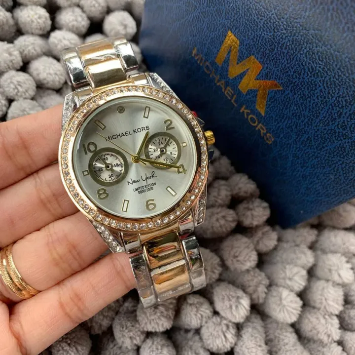 Michael Kors New York Crystal Womens Watch | Lazada PH