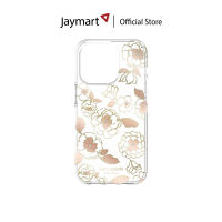 Kate Spade New York Defensive Hardshell for MagSafe เคส iPhone 14 Series Max Gold Floral (ของแท้) By Jaymart