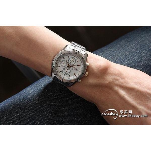 seiko-นาฬิกาข้อมือผู้ชาย-chronograph-sndc45p1-white