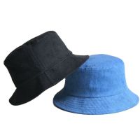 【YF】 Adult Large size fisherman hat lady big corduroy bucket men plus panama hats 56-60cm 60-63cm