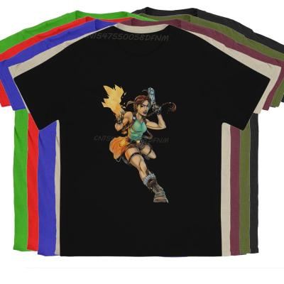 Mens Reloaded T-shirts Tomb Raider Action Adventure Games Cotton Kawaii Clothes Vintage Men T Shirts Camisas Tees Christmas