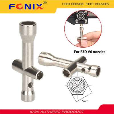 FONIX ประแจ M4 M3 M2.5 M2ประแจหกเหลี่ยมเบ้าประแจไขว้เครื่องมือบำรุงรักษาประแจซ่อมแซมขนาดเล็ก