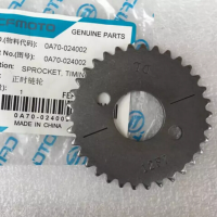 รถจักรยานยนต์ Time Cam Timing Chain Sprocket สำหรับ CFMOTO CF150-3 CF150NK อะไหล่จำนวน0A70-024002 CF MOTO 150cc 150-3 150NK