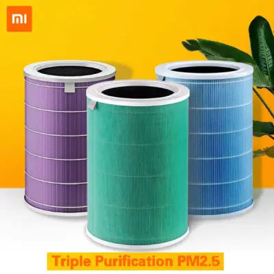 ไส้กรองอากาศ For Xiaomi Air Purifier 2/2S/Pro/3 Filter Spare Parts Wash Cleaner Sterilization Bacteria Purification PM2.5 Formaldehyde Scavenging