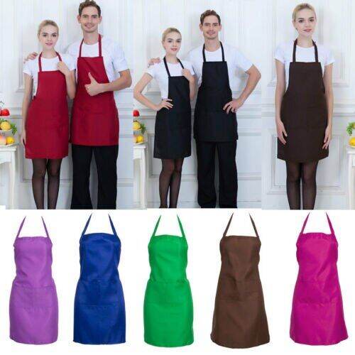 thicken-cotton-polyester-blend-anti-wear-cooking-kitchen-bib-apron-with-pockets-black-blue-green-red-adjustable-bib-apron-dress-aprons