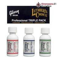 ชุดน้ำยาทำความสะอาดกีตาร์ GIBSON LUTHIERS CHOICE TRIPLE PACK