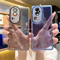 เคส2023สี่เหลี่ยมสำหรับ Oppo Reno 10 Pro Plus 10 10pro + Reno10 Pro เคสโทรศัพท์แฟชันคู่เลนส์กล้องซิลิโคนนิ่มฝาครอบด้านหลังกันกระแทก