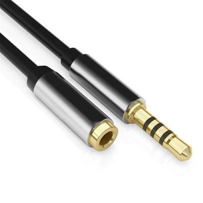1 m/3 m/5 m AUX Kabel 3.5mm Audio Extension kabel Jack Man-vrouw Hoofdtelefoon Kabel voor Auto Oortelefoon Speaker Cables