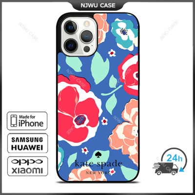 KateSpade 0127 Make A Splash Phone Case for iPhone 14 Pro Max / iPhone 13 Pro Max / iPhone 12 Pro Max / XS Max / Samsung Galaxy Note 10 Plus / S22 Ultra / S21 Plus Anti-fall Protective Case Cover