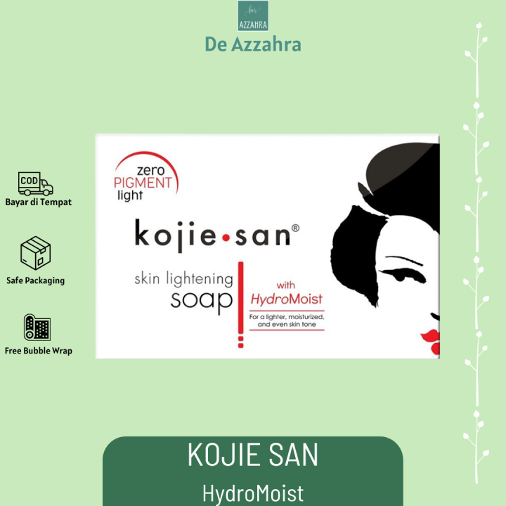 KOJIE SAN HYDROMOIST Zero Pigment Light 65gr dan 135gr Sabun Mandi