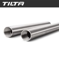 TILTA 2 Pcs x R15-100-B 15 mm Aluminum Alloy Rods 100/150/200/300 mm for Dslr Camera Rail Rod System A pair black silver