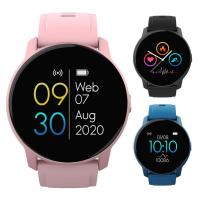 W9 1.3 นิ้ว Smart Watch สําหรับ Android สําหรับ iOS การตรวจสอบสุขภาพ IP67 กันน้ําเวลาสแตนด์บายนานข้อมือฟิตเนสสปอร์ตนาฬิกา