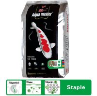 โปรโมชั่น Aqua Master 10 kg. Staple (สูตรสมดุลย์) ราคาถูก อาหารปลา อาหารปลาดุก อาหารปลาทอง อาหารปลาคราฟ