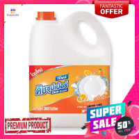 ทีโพล์ น้ำยาล้างจาน ดิชซุปเปอร์ กลิ่นส้ม 3600 มล. Teepol Dishwash Super Orange 3600 ml