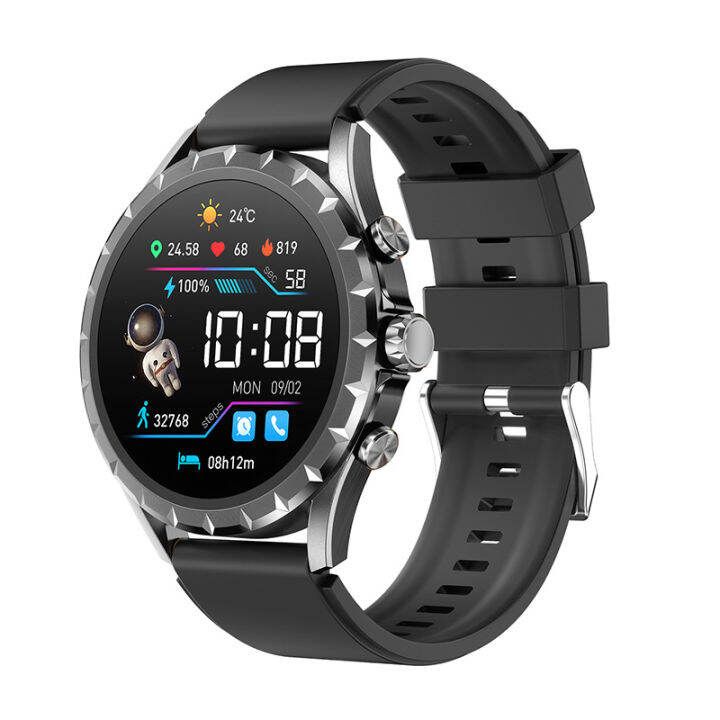 Wireless Charger NFC Bluetooth Calling Heart Rate Health Smart Men's Watch