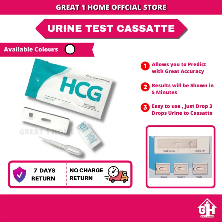 HCG Pregnancy Test Kit Cassette Pen Colloidal Gold Rapid Screen Test