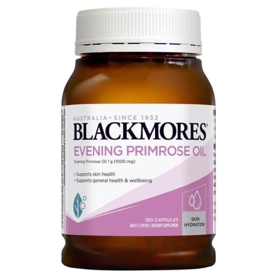 Tinh dầu hoa anh thảo blackmores 190 viên của úc - điều hòa nội tiết - ảnh sản phẩm 1