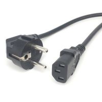 【YF】 C079 Europe EU plug Germany France to IEC C13 Power Cord 0.2M /0.5M power mains cable AC Plug Kettle