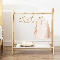 [COD] Baby hangers floor childrens baby multi-functional solid clothes storage wardrobe