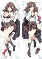 เคสหมอนกอดอะนิเมะ HigeHiro Ogiwara Sayu Dakimakura ขนาด60X180ซม. (หากกำหนดเองติดต่อเรา) อุปกรณ์ตกแต่งเครื่องนอนปลอกหมอนพิมพ์สองด้าน