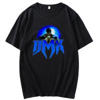 [COD]เสื้อยืดแขนสั้น ผ้าฝ้าย 100% พิมพ์ลาย DMX TV rapper Dark Man X แฟชั่นฤดูร้อน สําหรับผู้ชาย และผู้หญิงS-5XL  EBCL