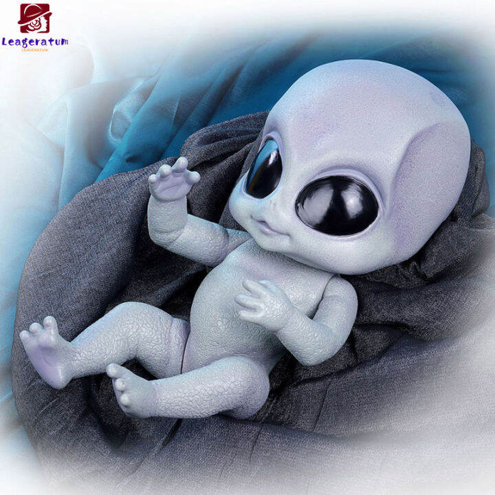 14inch Realistic Reborn Baby Alien Doll Hand-detailed Paiting Vinyl Toy ...