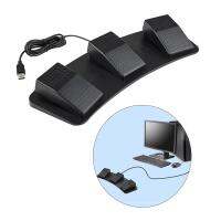Milageto USB สวิตช์สามเท้าคีย์ผสมที่กำหนดเองสำหรับเมาส์อุปกรณ์เล่นเกม