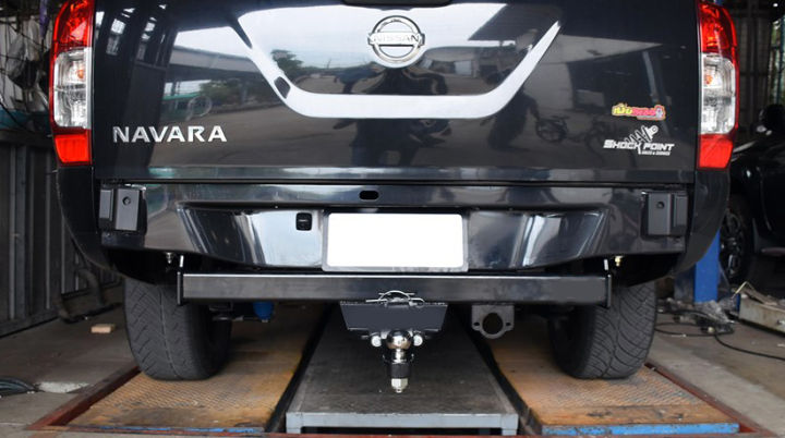 ชุดลากเรือ-ลากพ่วง-nissan-navara-นิสสัน-นาวารา-ตะขอลาก-towbar-hitch-สำหรับ-navara-ลากเทรลเลอร์-กันชนลากเรือ-หางลากเรือ