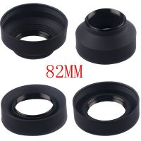 【Online】 Aflatoon Electronics 82Mm 3-Stage 3 In1ฮูดเลนส์พับได้แบบยางพับได้สำหรับกล้องเลนส์ DSIR