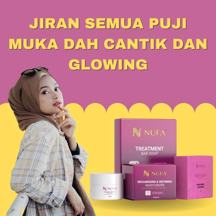 [100% ORIGINAL] NUFA TREATMENT MOISTURIZER KRIM HAPUS JERAGAT VIRAL ...