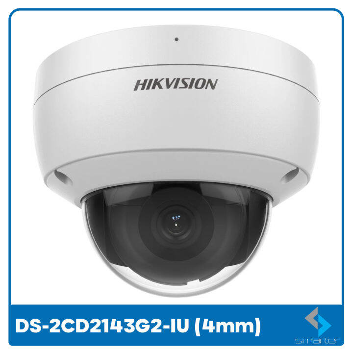 Hikvision DS-2CD2143G2-IU (4mm) 4 MP Vandal Built-in Mic Fixed Dome ...