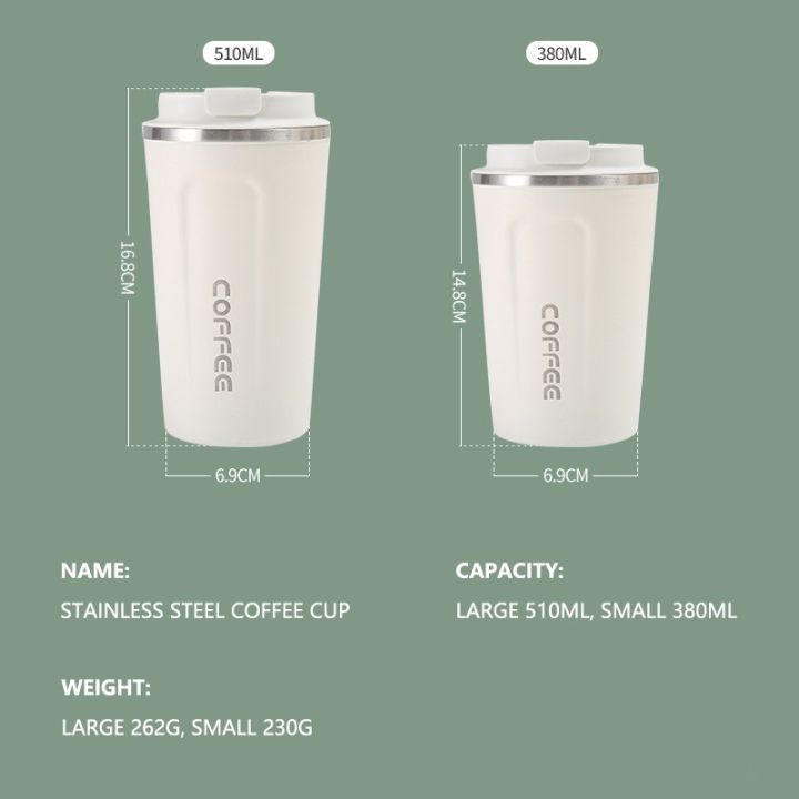 ถ้วยกาแฟสแตนเลส-380-510ml-creative-304-สแตนเลสสตีลพกพากาแฟที่ใช้ซ้ำได้ร้อนและเย็นตลอด-24-ชั่วโมงทริชชากาแฟถ้วยสำหรับสำนักงานแก้วเก็บอุณหภูมิแก้วเก็บความเย็น-relaxhome