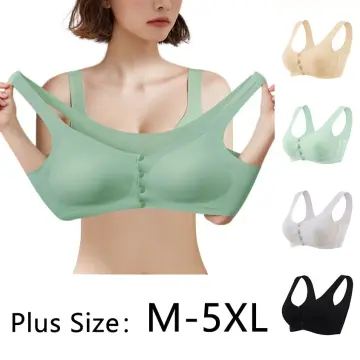 Maniyun Nursing Bra Summer Ice Silk Thin Maternity Breastfeeding Bra Front  Button Push Up Bra For Pregnancy Women Maternity Underwear Plus Size