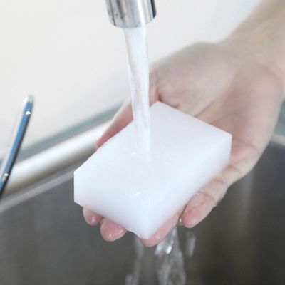 White Yellow Car Kitchen Cleaner Melamine Sponge Nano Dishwashing Magic Sponge Eraser Utensils for Kitchen Cleaning Tools