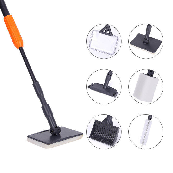 6-in-1-aquarium-cleaning-tools-kit-fish-tank-clamp-set-net-gravel-rake-algae-scraper-fork-sponge-brush-glass-cleaner