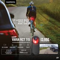 Garmin Varia RCT715 เรดาร์มองหลังตัวแรกที่มีกล้องและไฟท้ายจาก Garmin ศูนย์ไทย รับประกัน1ปี